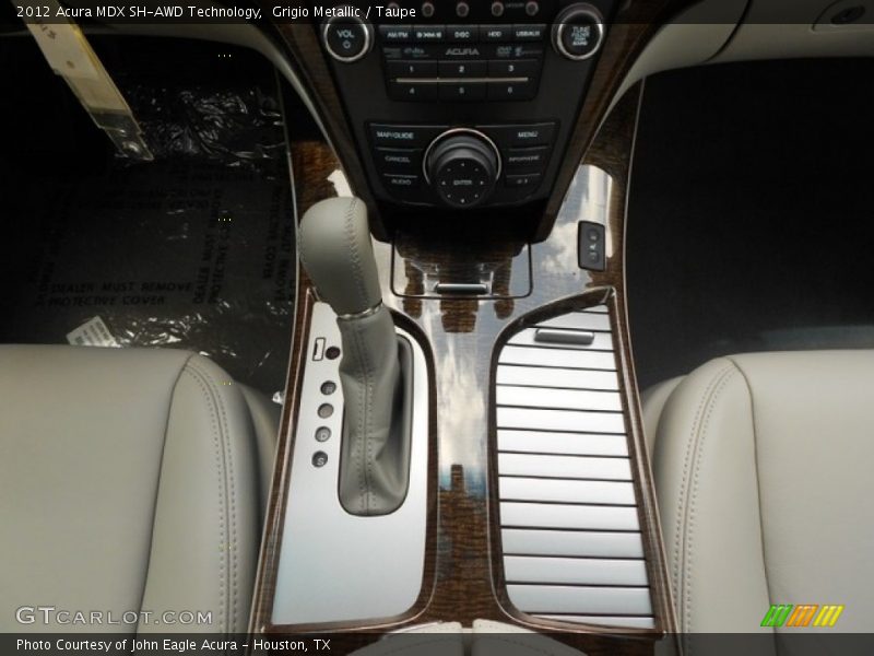 Grigio Metallic / Taupe 2012 Acura MDX SH-AWD Technology