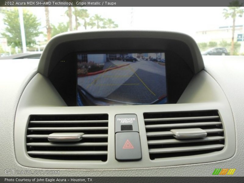 Grigio Metallic / Taupe 2012 Acura MDX SH-AWD Technology