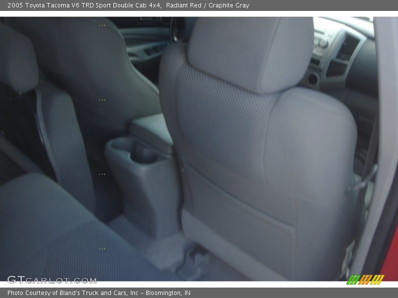 Radiant Red / Graphite Gray 2005 Toyota Tacoma V6 TRD Sport Double Cab 4x4