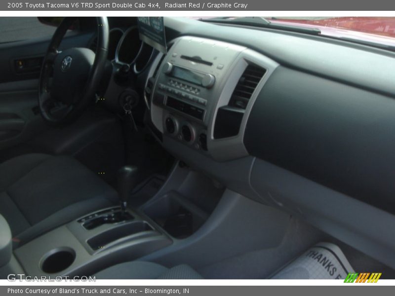 Radiant Red / Graphite Gray 2005 Toyota Tacoma V6 TRD Sport Double Cab 4x4