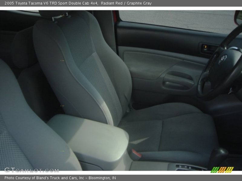 Radiant Red / Graphite Gray 2005 Toyota Tacoma V6 TRD Sport Double Cab 4x4