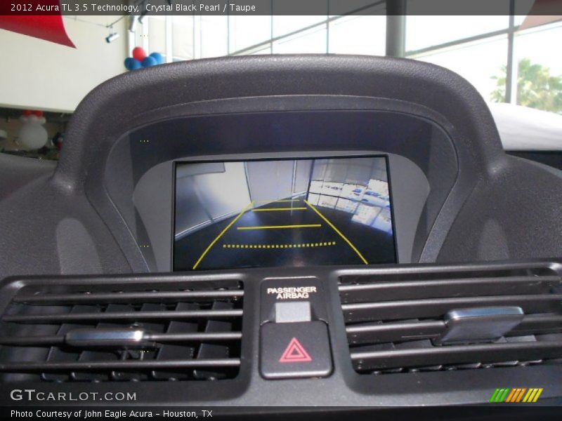 Crystal Black Pearl / Taupe 2012 Acura TL 3.5 Technology