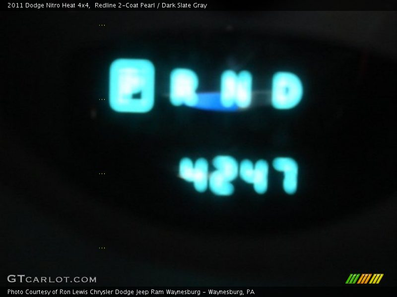 Redline 2-Coat Pearl / Dark Slate Gray 2011 Dodge Nitro Heat 4x4
