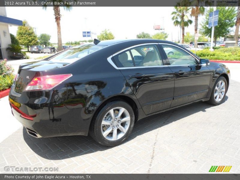 Crystal Black Pearl / Parchment 2012 Acura TL 3.5