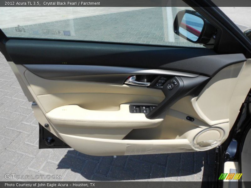 Crystal Black Pearl / Parchment 2012 Acura TL 3.5