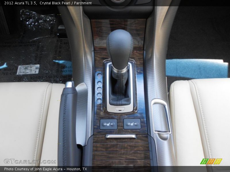 Crystal Black Pearl / Parchment 2012 Acura TL 3.5