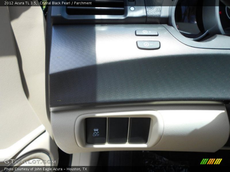 Crystal Black Pearl / Parchment 2012 Acura TL 3.5