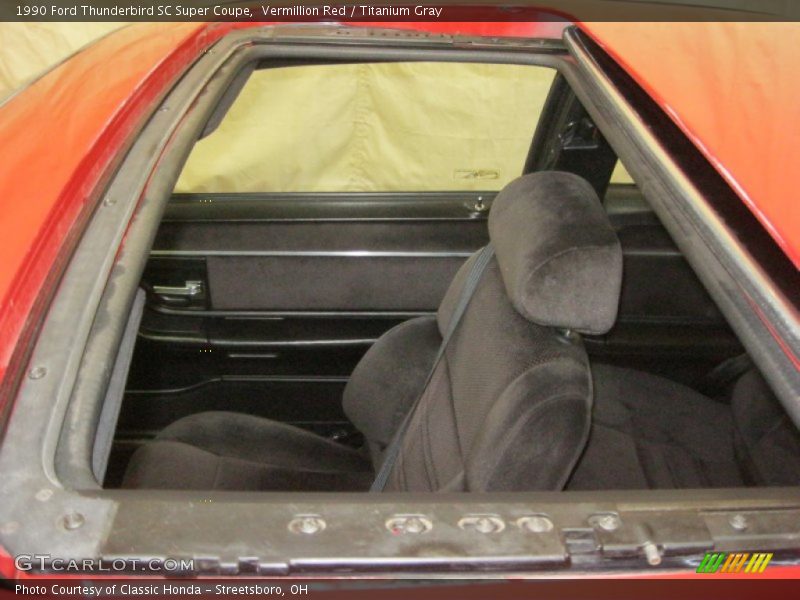 Sunroof of 1990 Thunderbird SC Super Coupe