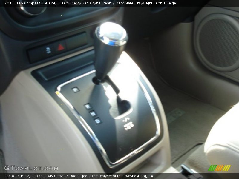 Deep Cherry Red Crystal Pearl / Dark Slate Gray/Light Pebble Beige 2011 Jeep Compass 2.4 4x4
