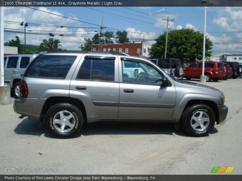 Graystone Metallic / Light Gray 2005 Chevrolet TrailBlazer LS 4x4