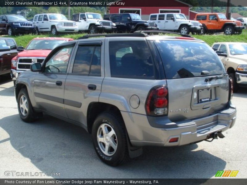 Graystone Metallic / Light Gray 2005 Chevrolet TrailBlazer LS 4x4