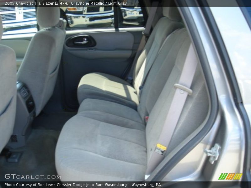 Graystone Metallic / Light Gray 2005 Chevrolet TrailBlazer LS 4x4