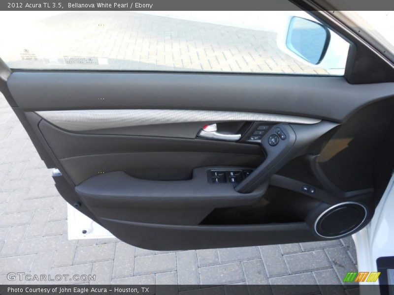 Bellanova White Pearl / Ebony 2012 Acura TL 3.5