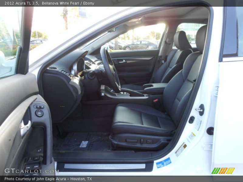 Bellanova White Pearl / Ebony 2012 Acura TL 3.5
