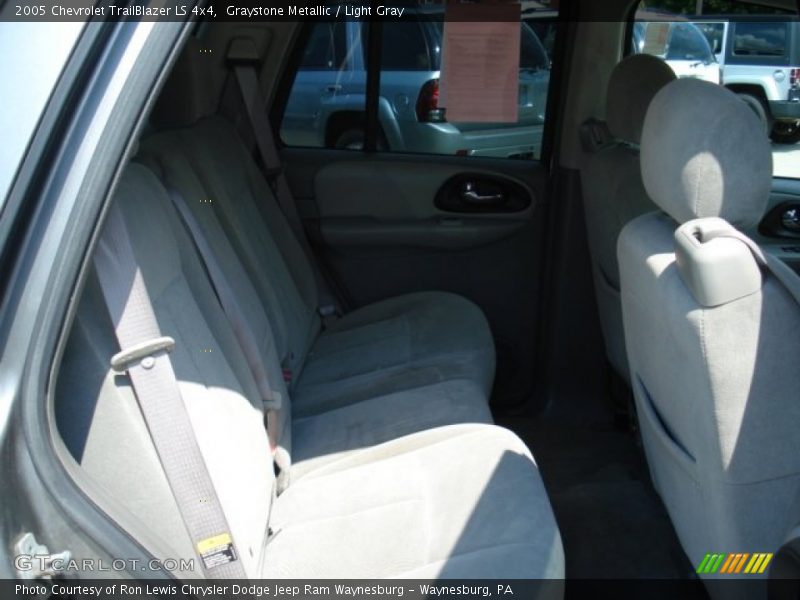 Graystone Metallic / Light Gray 2005 Chevrolet TrailBlazer LS 4x4