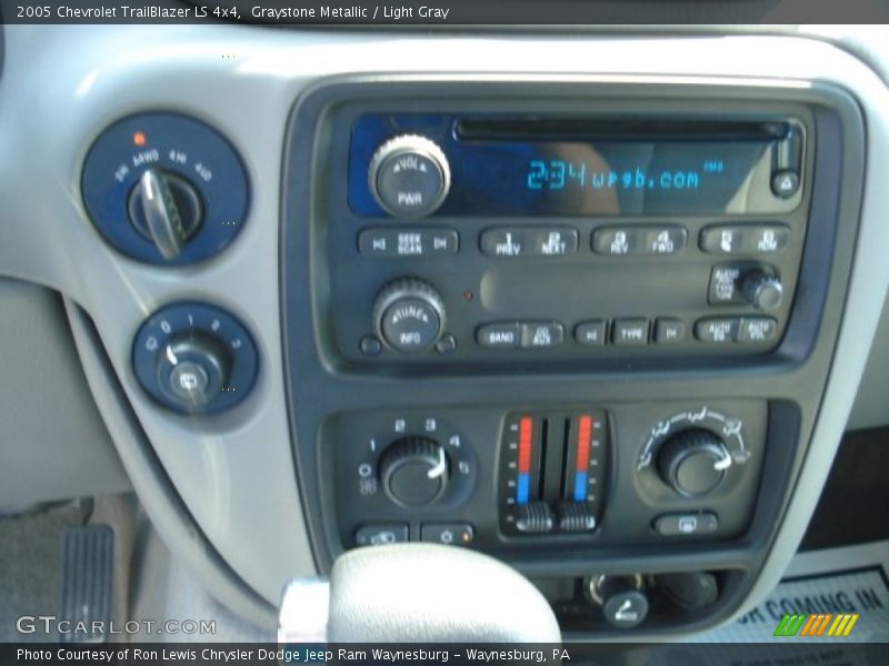 Graystone Metallic / Light Gray 2005 Chevrolet TrailBlazer LS 4x4