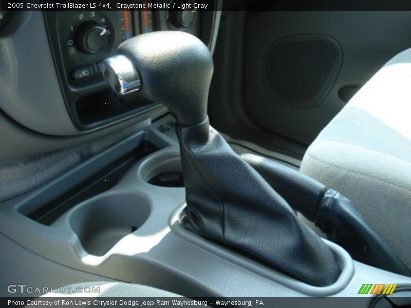 Graystone Metallic / Light Gray 2005 Chevrolet TrailBlazer LS 4x4