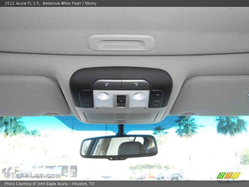 Bellanova White Pearl / Ebony 2012 Acura TL 3.5