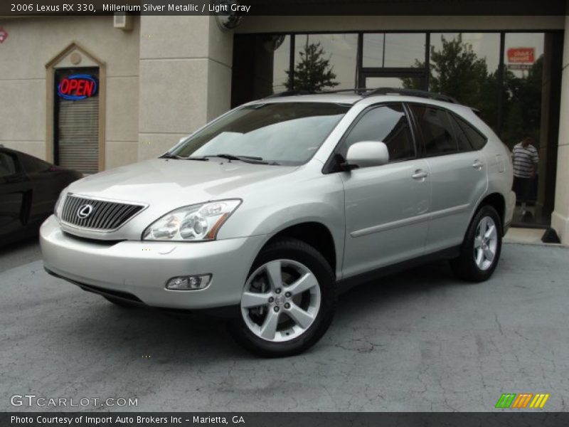 Millenium Silver Metallic / Light Gray 2006 Lexus RX 330