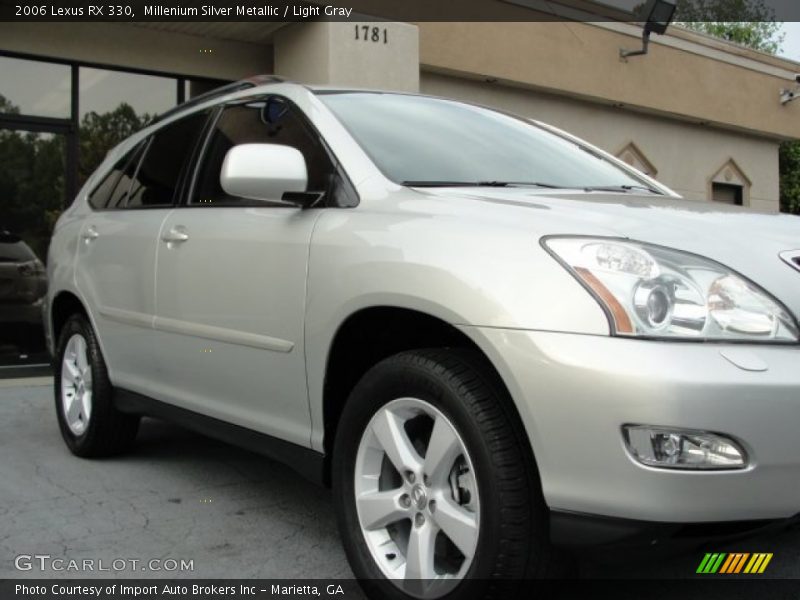 Millenium Silver Metallic / Light Gray 2006 Lexus RX 330