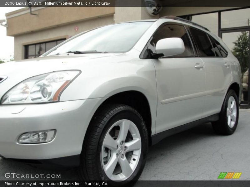 Millenium Silver Metallic / Light Gray 2006 Lexus RX 330