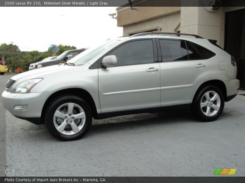 Millenium Silver Metallic / Light Gray 2006 Lexus RX 330