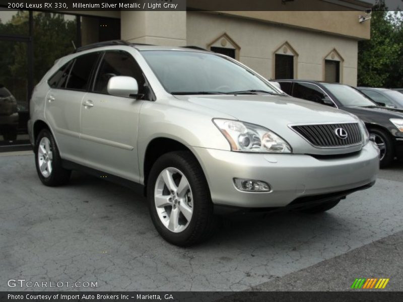 Millenium Silver Metallic / Light Gray 2006 Lexus RX 330