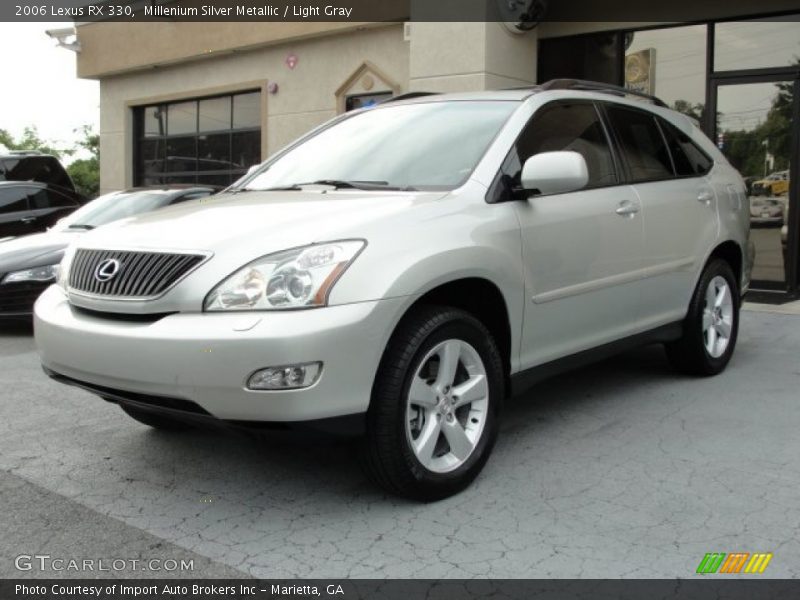 Millenium Silver Metallic / Light Gray 2006 Lexus RX 330