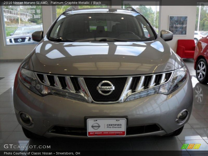 Platinum Graphite Metallic / Black 2010 Nissan Murano SL AWD