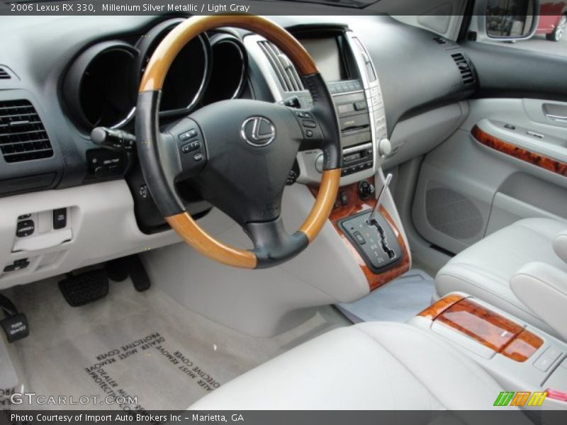 Millenium Silver Metallic / Light Gray 2006 Lexus RX 330