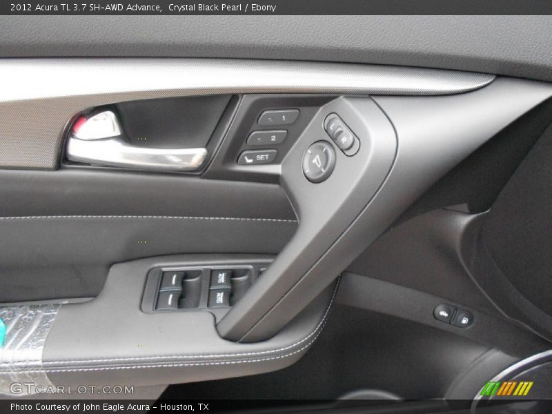 Crystal Black Pearl / Ebony 2012 Acura TL 3.7 SH-AWD Advance