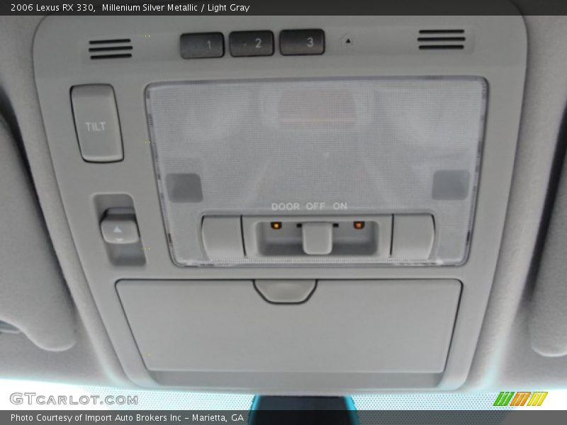 Millenium Silver Metallic / Light Gray 2006 Lexus RX 330