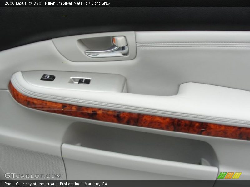 Millenium Silver Metallic / Light Gray 2006 Lexus RX 330