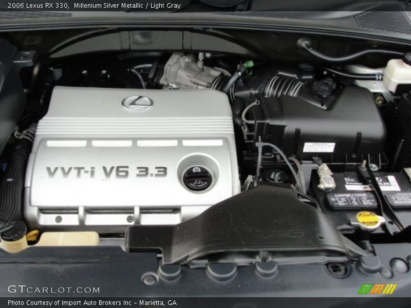 Millenium Silver Metallic / Light Gray 2006 Lexus RX 330
