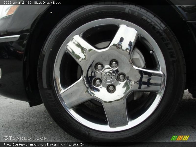 Black Onyx / Black 2006 Lexus LS 430