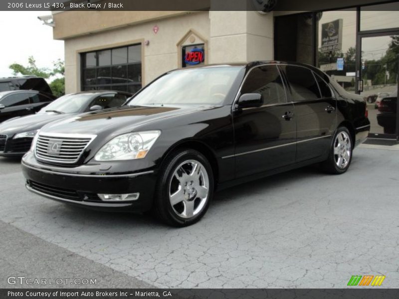 Black Onyx / Black 2006 Lexus LS 430