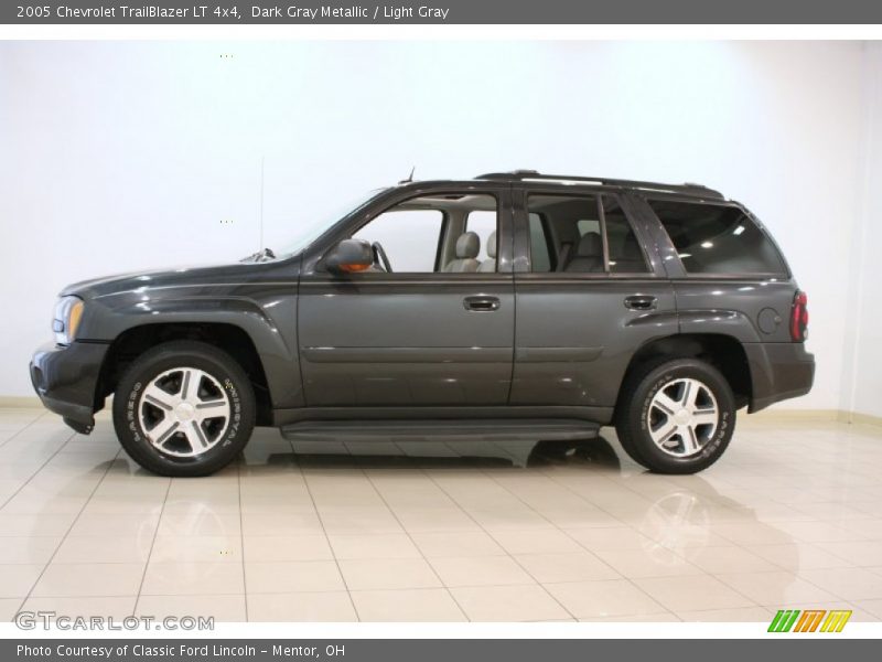 Dark Gray Metallic / Light Gray 2005 Chevrolet TrailBlazer LT 4x4
