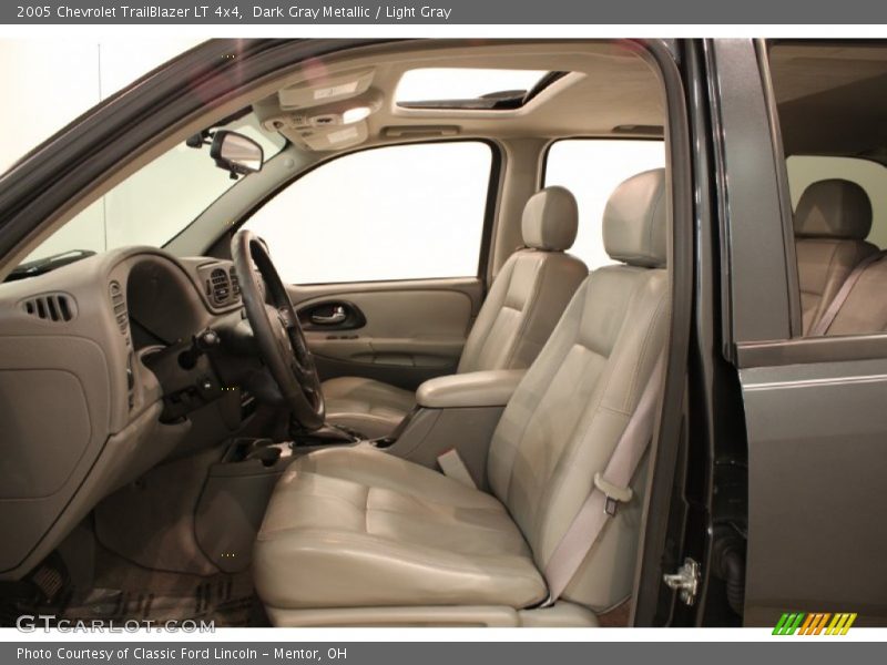 Dark Gray Metallic / Light Gray 2005 Chevrolet TrailBlazer LT 4x4