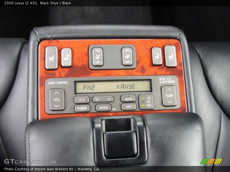 Black Onyx / Black 2006 Lexus LS 430