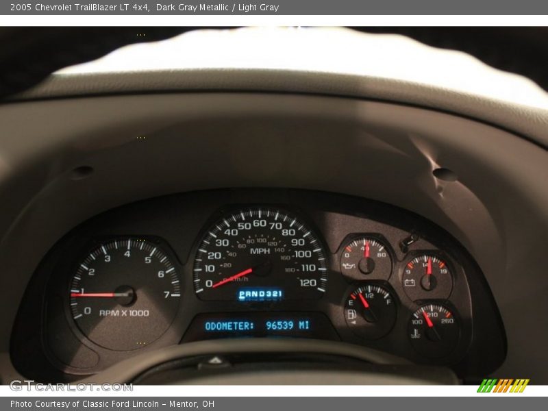 Dark Gray Metallic / Light Gray 2005 Chevrolet TrailBlazer LT 4x4