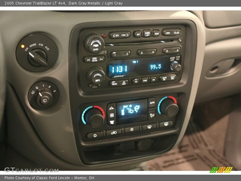 Dark Gray Metallic / Light Gray 2005 Chevrolet TrailBlazer LT 4x4