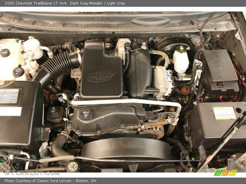 Dark Gray Metallic / Light Gray 2005 Chevrolet TrailBlazer LT 4x4