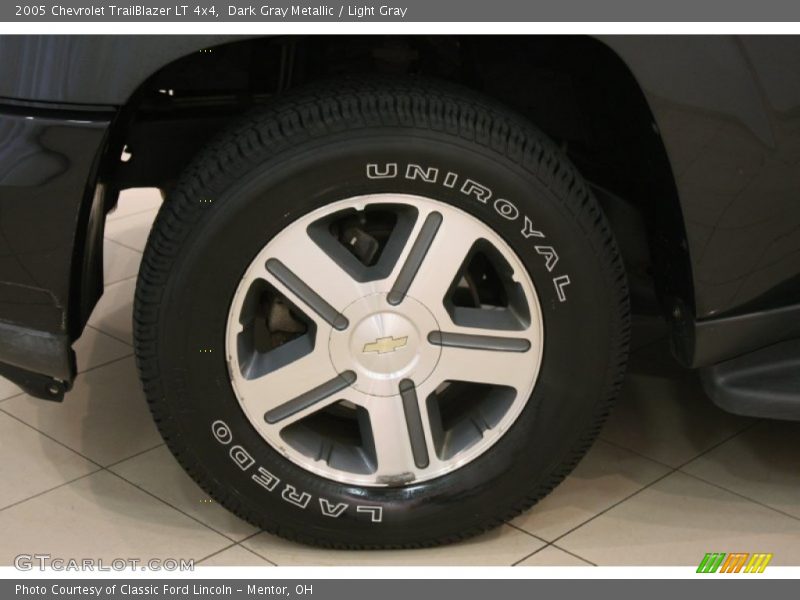 Dark Gray Metallic / Light Gray 2005 Chevrolet TrailBlazer LT 4x4
