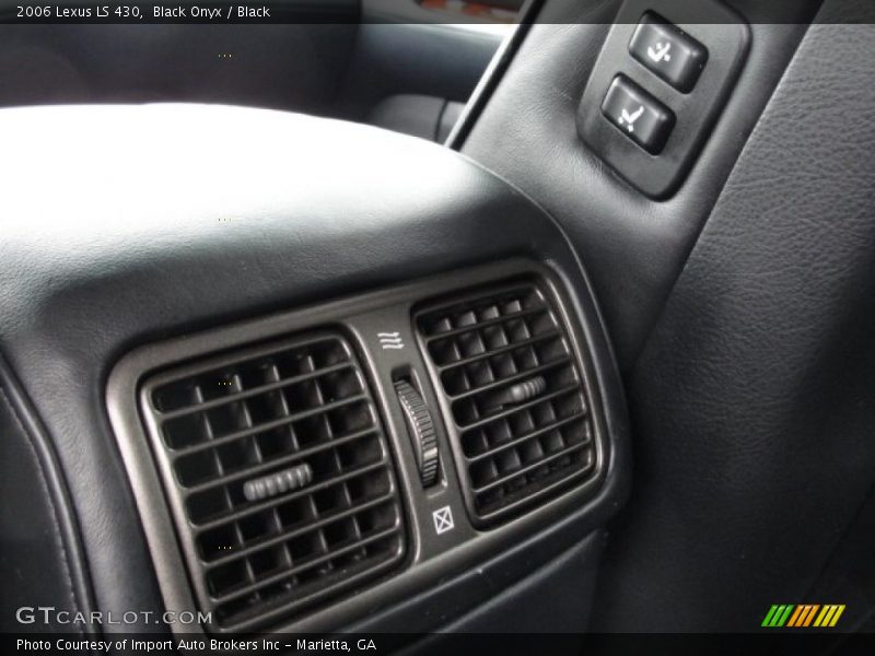 Black Onyx / Black 2006 Lexus LS 430