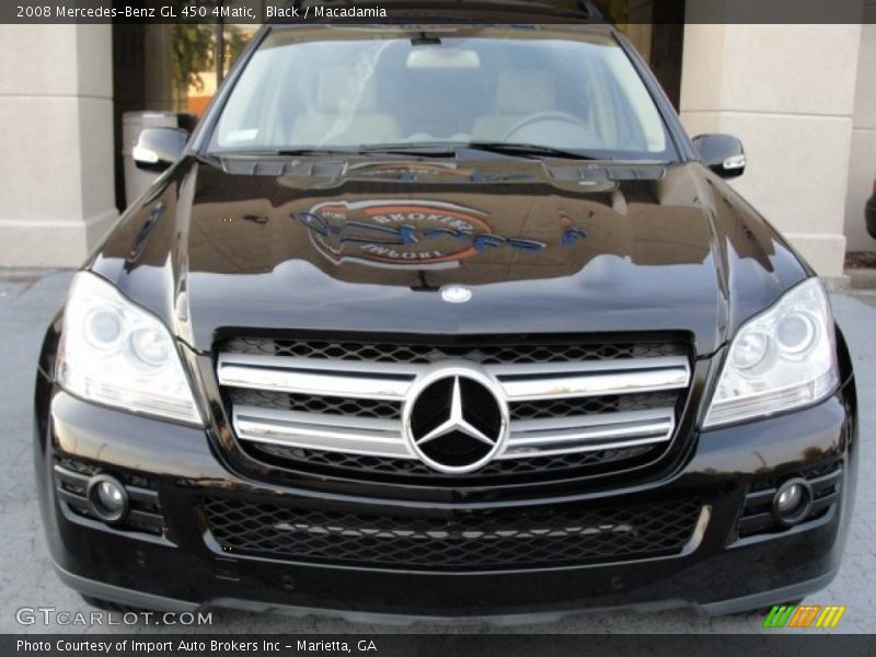 Black / Macadamia 2008 Mercedes-Benz GL 450 4Matic