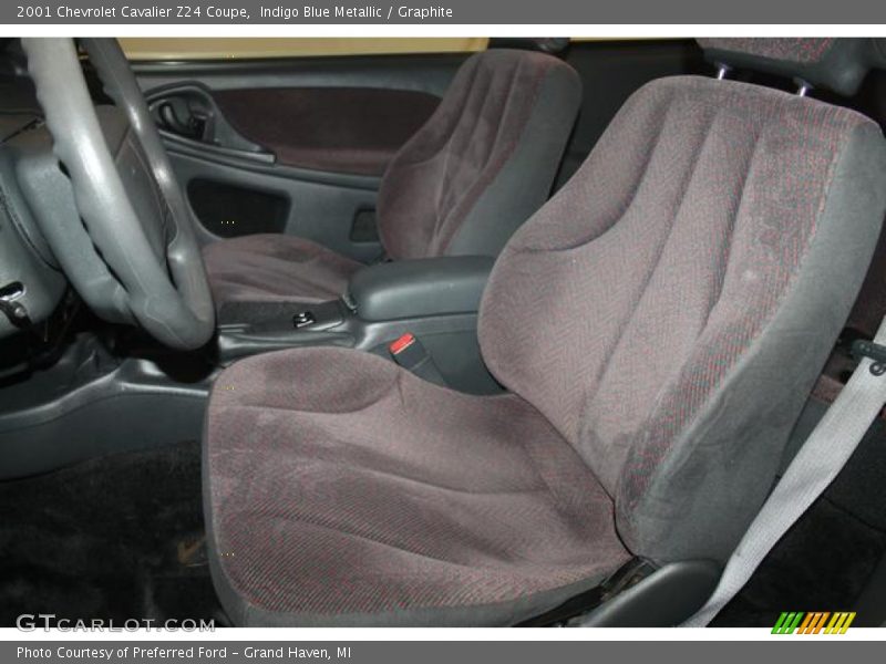 Front Seat of 2001 Cavalier Z24 Coupe
