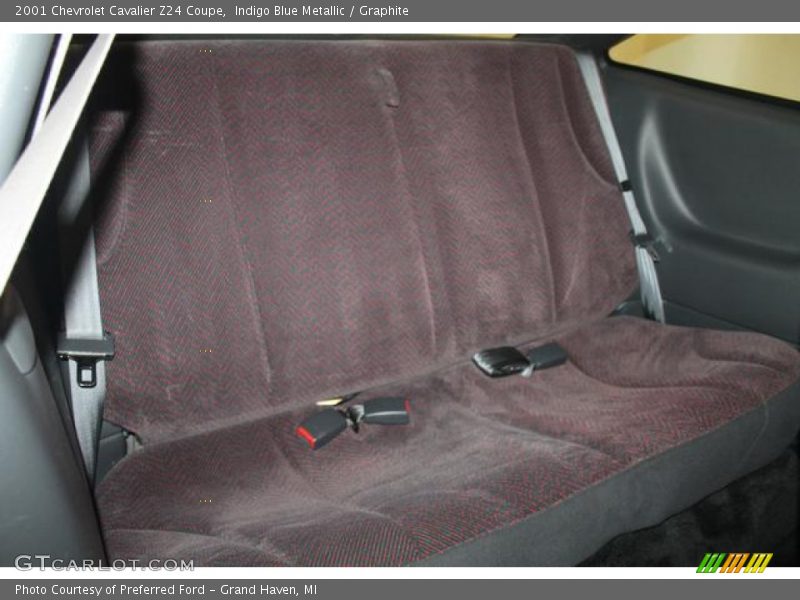 Rear Seat of 2001 Cavalier Z24 Coupe