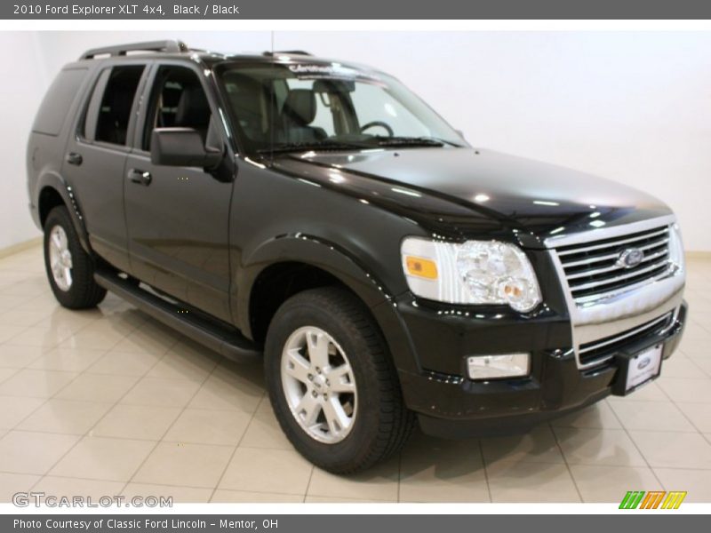 Black / Black 2010 Ford Explorer XLT 4x4