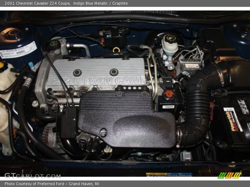  2001 Cavalier Z24 Coupe Engine - 2.4 Liter DOHC 16-Valve 4 Cylinder