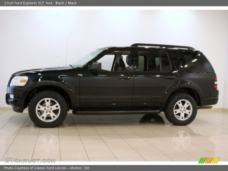 Black / Black 2010 Ford Explorer XLT 4x4